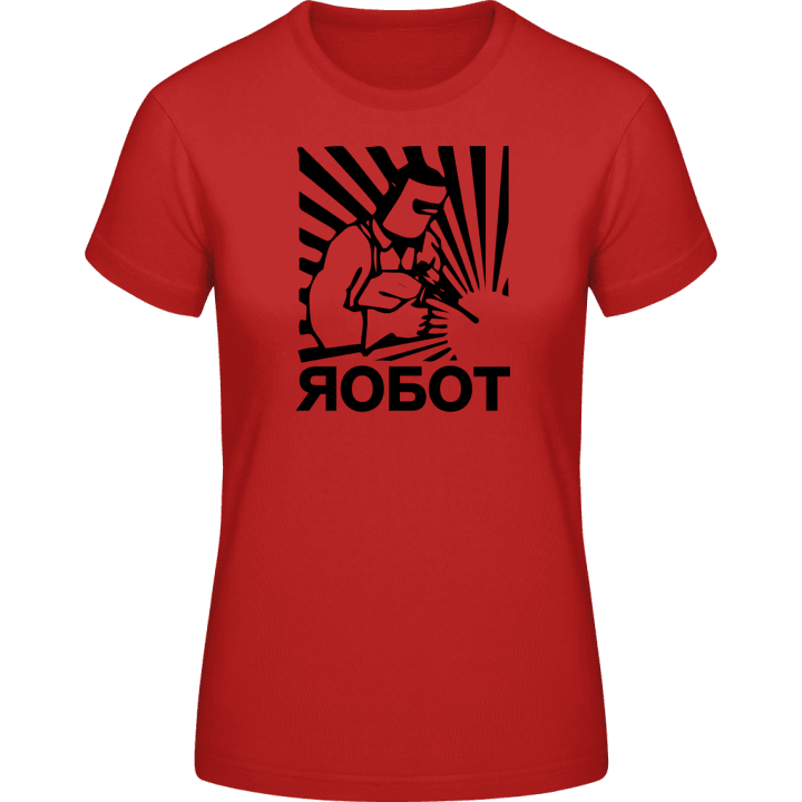 Robot Industry T-skjorte for kvinner contain pic