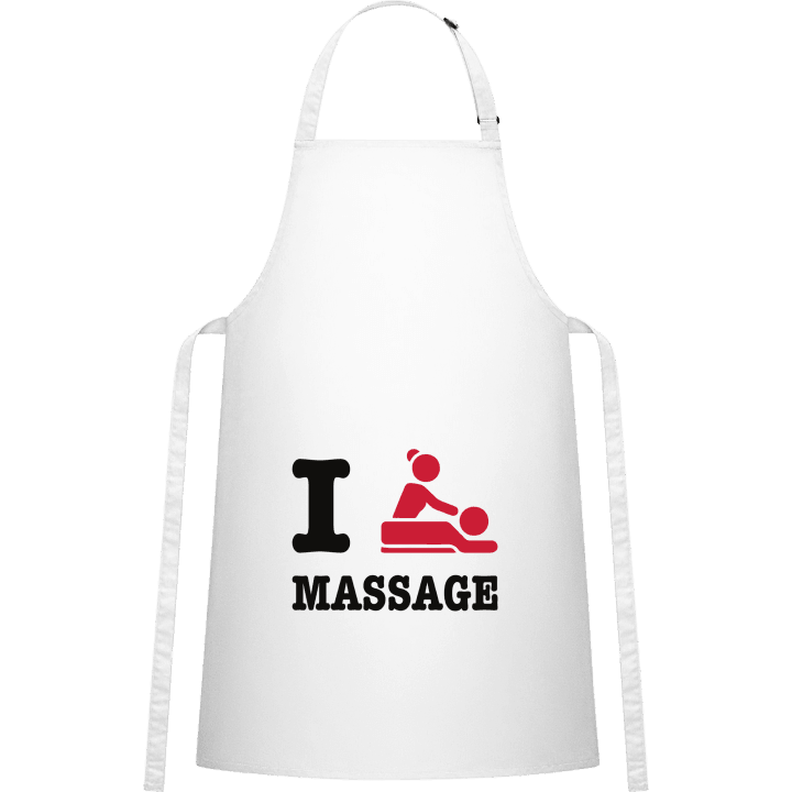I Love Massage Kochschürze contain pic