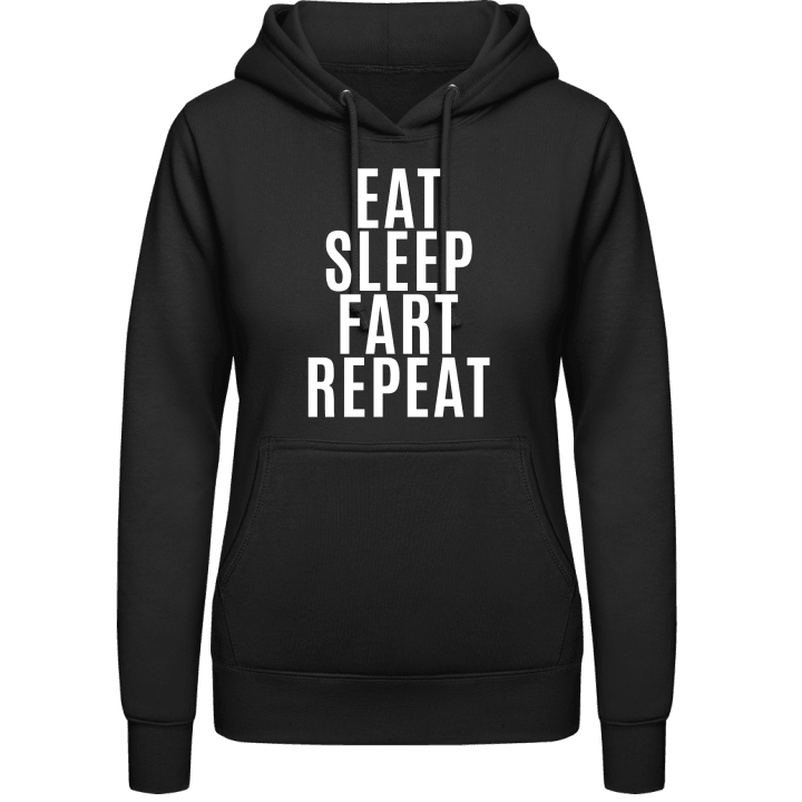 Eat Sleep Fart Repeat Sweat à capuche pour femme 0 image