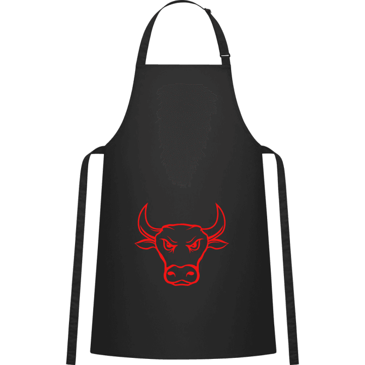 Angry Red Bull Kitchen Apron 0 image