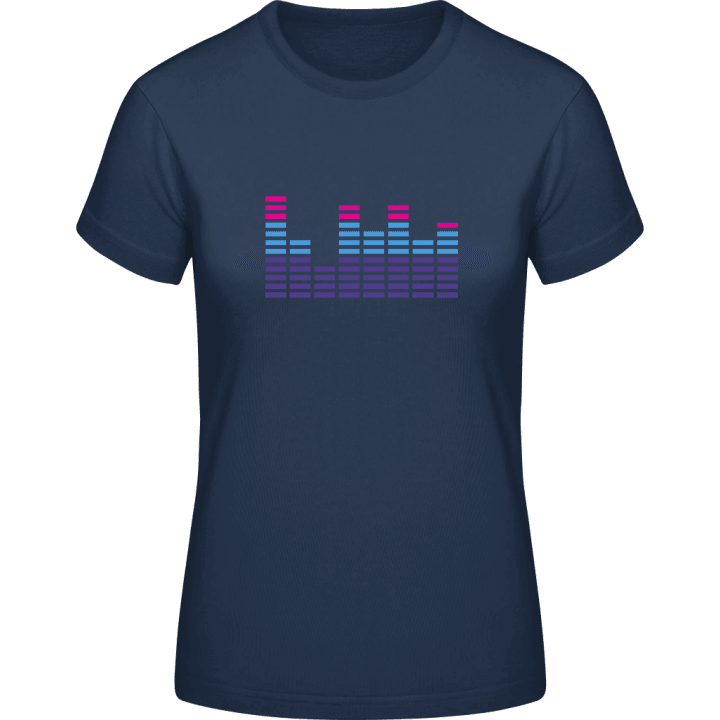Printed Equalizer T-shirt pour femme contain pic