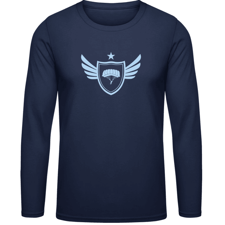 Skydiving Star Långärmad skjorta contain pic