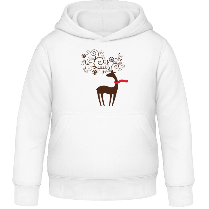 Stylish Winter Reindeer Barn Hoodie 0 image