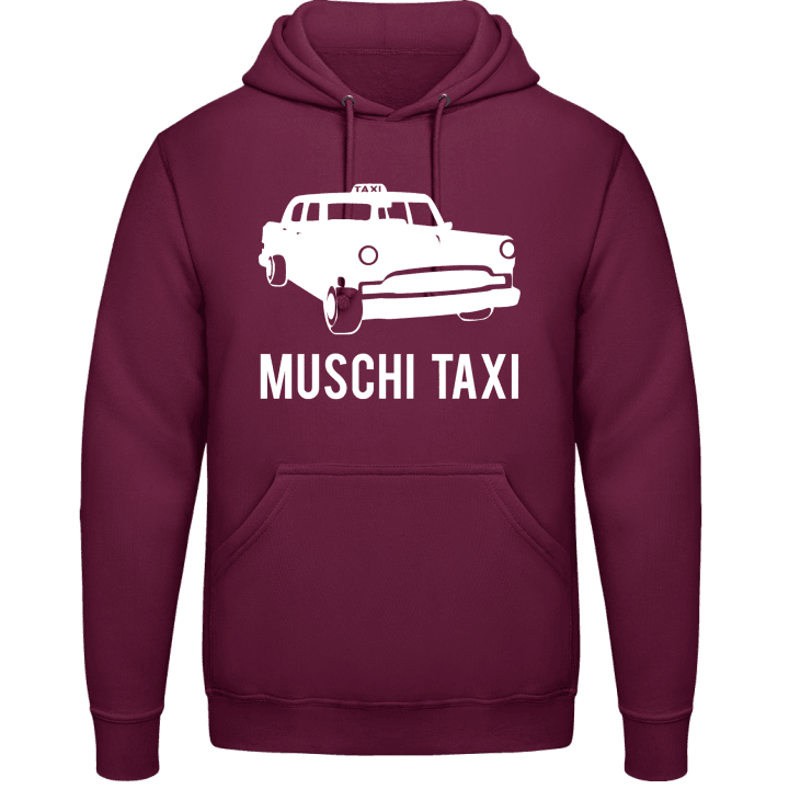 Muschi Taxi Sudadera con capucha contain pic