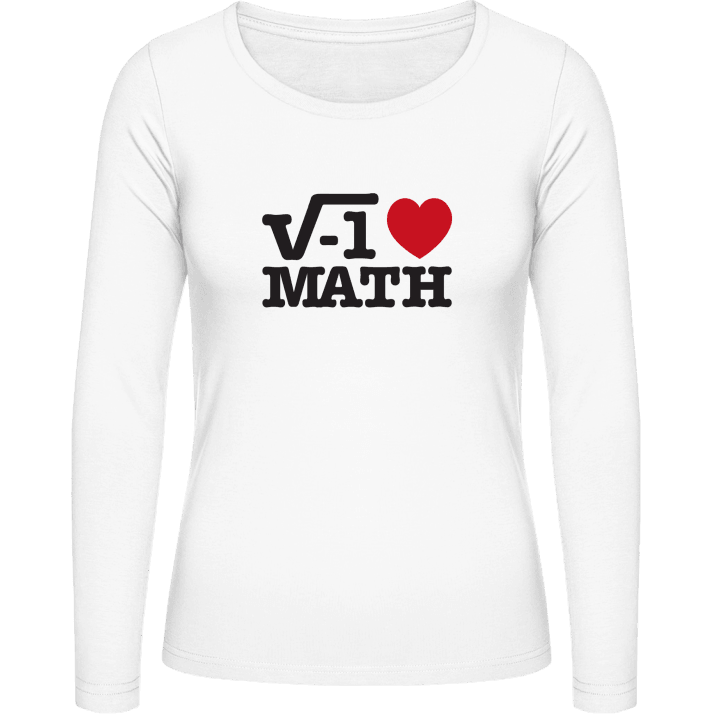 I Love Math Kvinnor långärmad skjorta 0 image