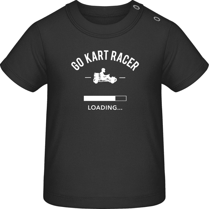 Go Kart Racer loading Baby T-skjorte contain pic