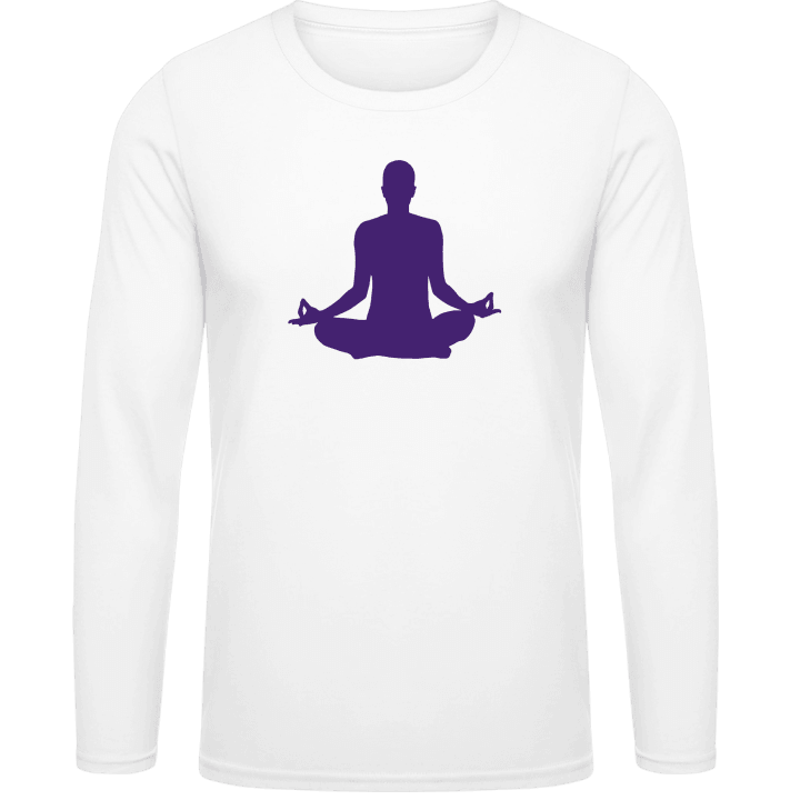 Yoga Meditation Scene Langermet skjorte contain pic