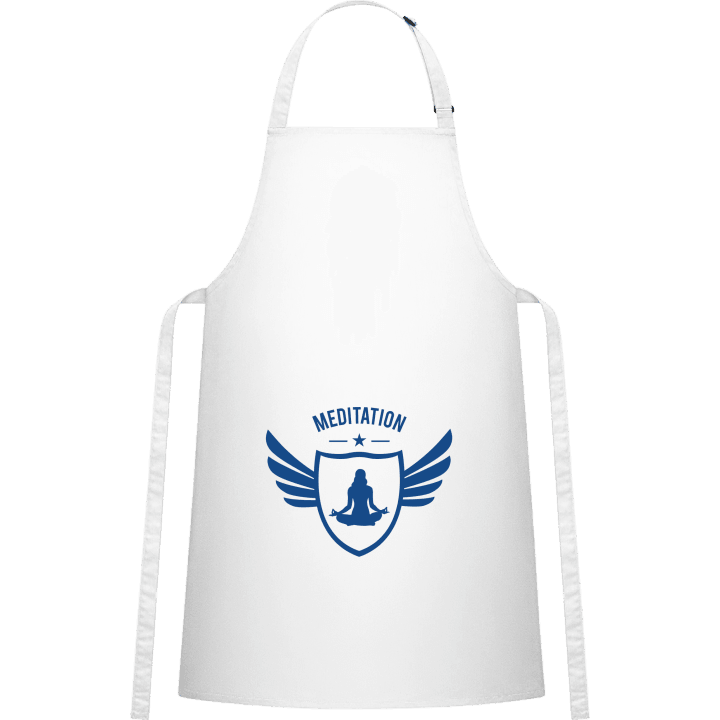 Meditation Winged Kitchen Apron contain pic