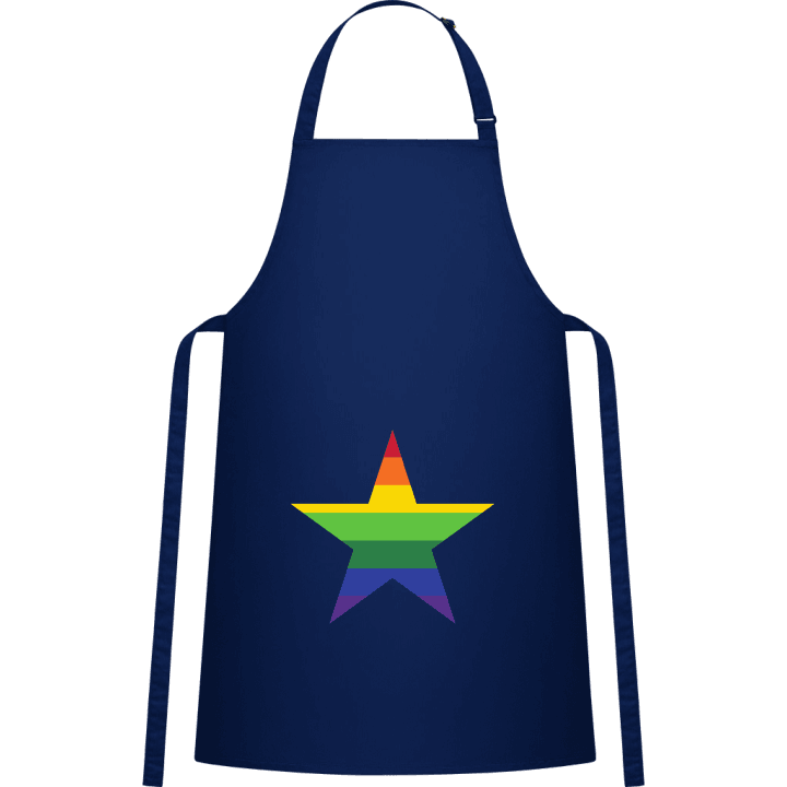Rainbow Star Kitchen Apron contain pic