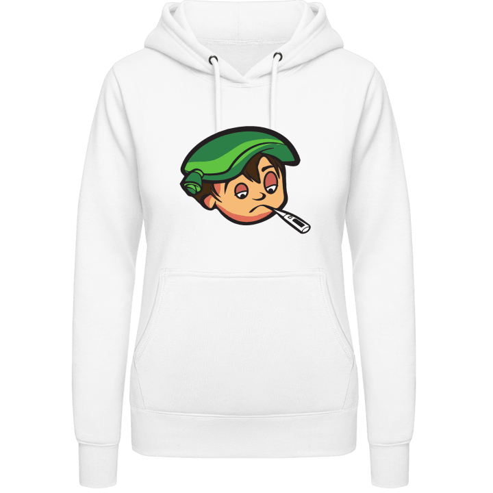 Sick Little Boy Vrouwen Hoodie contain pic