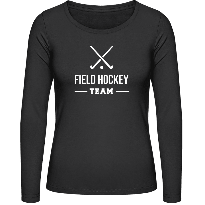 Field Hockey Team Langermet skjorte for kvinner contain pic