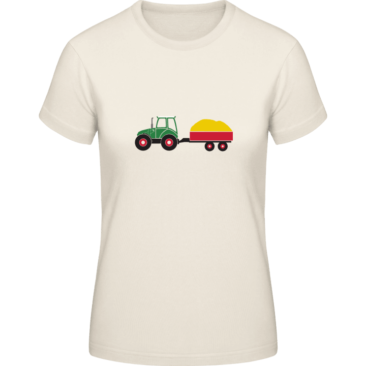 Tractor Illustration Frauen T-Shirt contain pic