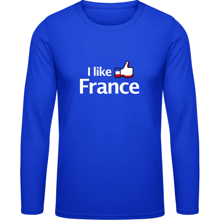 I Like France Långärmad skjorta contain pic