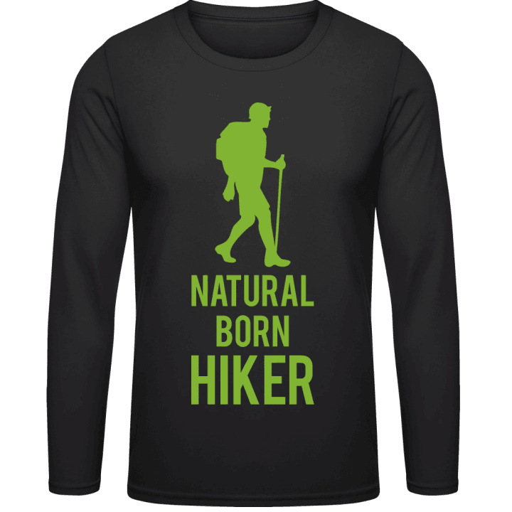 Natural Born Hiker Shirt met lange mouwen contain pic