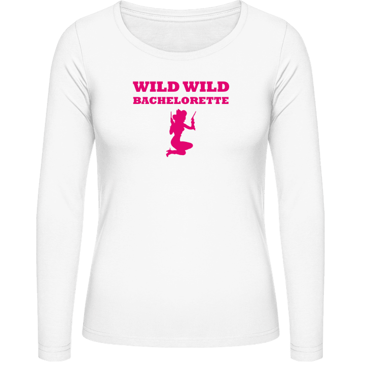 Wild Bachelorette T-shirt à manches longues pour femmes contain pic