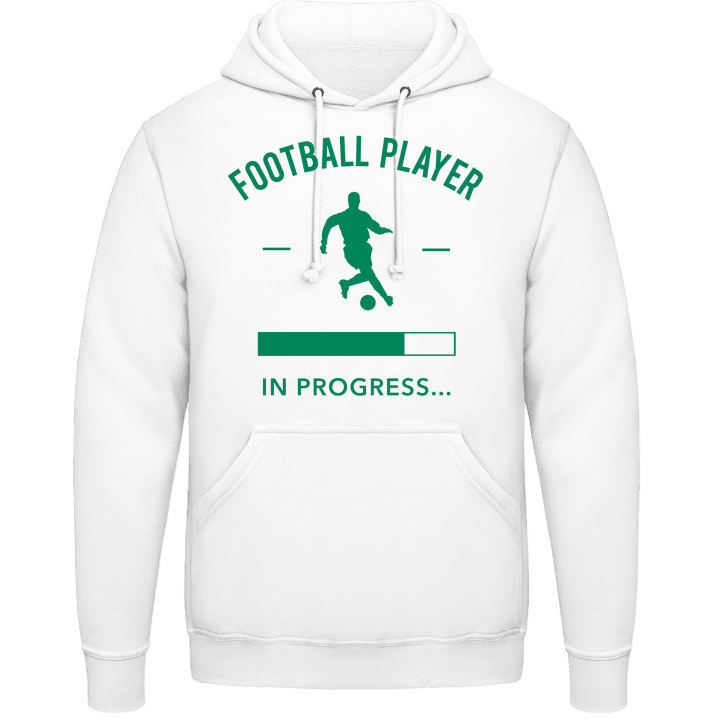 Football Player in Progress Hoodie contain pic