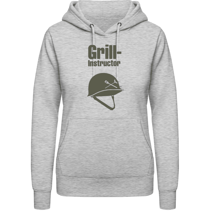 Grill Instructor Vrouwen Hoodie contain pic
