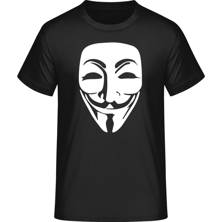 Anonymous Mask Face T-Shirt 0 image