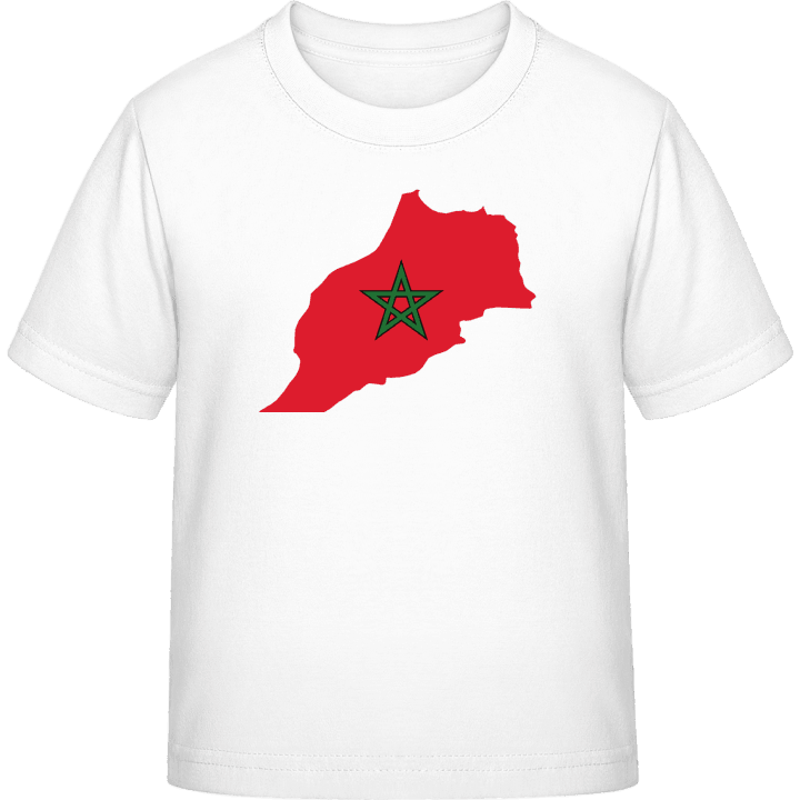 Marocco Map T-shirt för barn contain pic