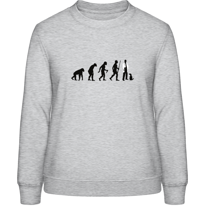 Veterinarian Evolution Sweatshirt för kvinnor contain pic