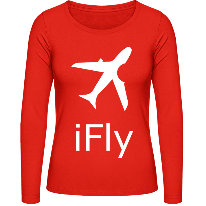 iFly Vrouwen Lange Mouw Shirt contain pic
