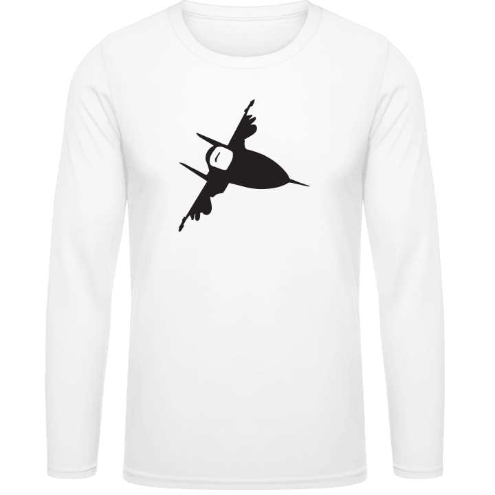Army Fighter Jet Langarmshirt contain pic
