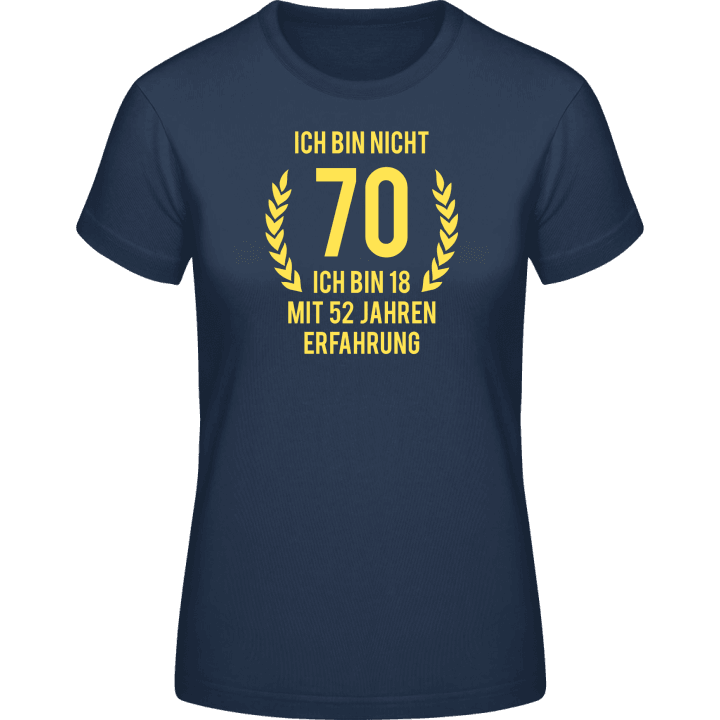Ich bin nicht 70 T-shirt pour femme 0 image