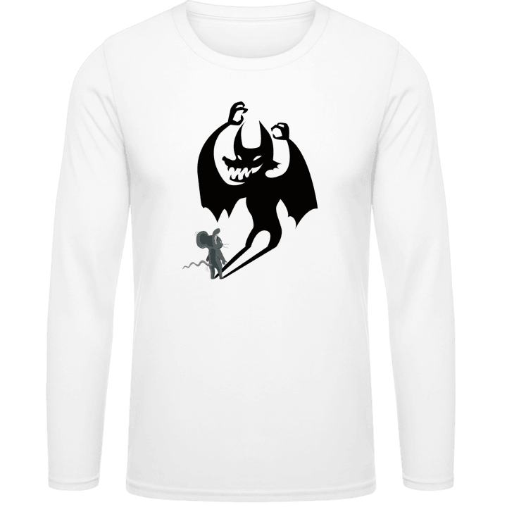 Scary Bat And Mouse Shirt met lange mouwen 0 image