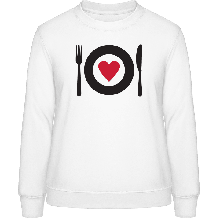 Food Love Vrouwen Sweatshirt contain pic