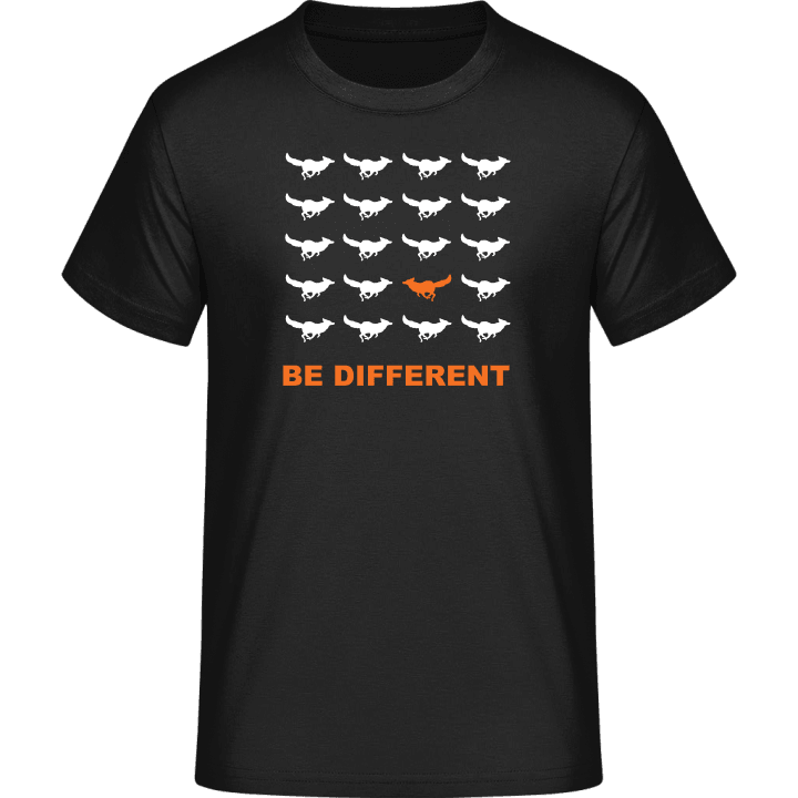 Be Different Fox Camiseta contain pic
