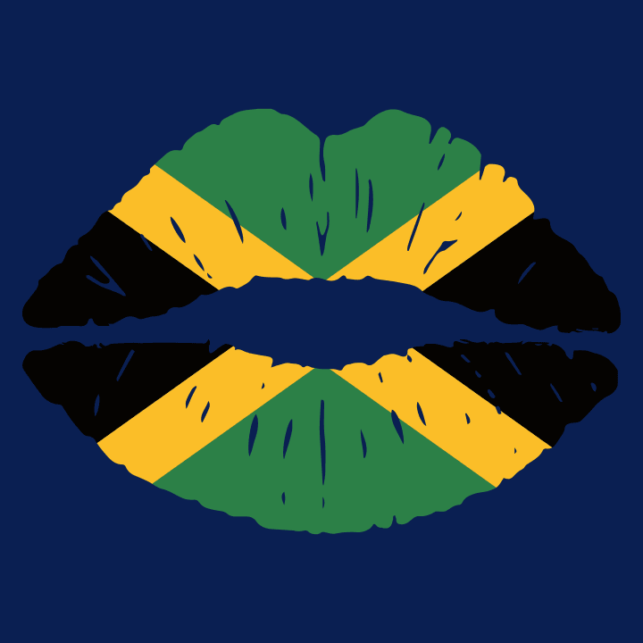 Jamaican Kiss Flag T-shirt à manches longues 0 image