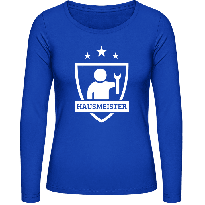 Hausmeister Wappen Vrouwen Lange Mouw Shirt contain pic