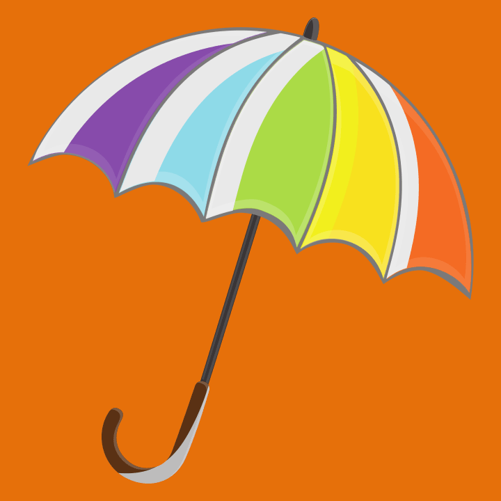 Regenbogen Regenschirm T-Shirt 0 image