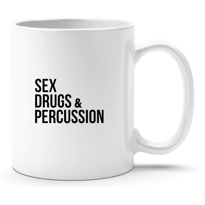 Sex Drugs And Percussion Tasse contain pic