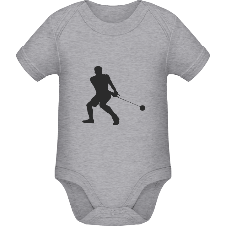 Hammer Throw Silhouette Baby Rompertje contain pic