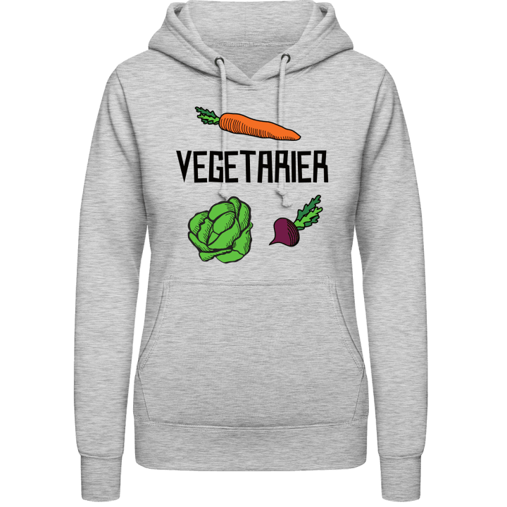 Vegetarier Illustration Sweat à capuche pour femme contain pic