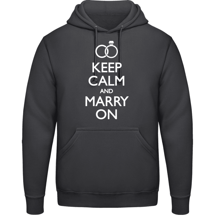Keep Calm and Marry On Sweat à capuche contain pic