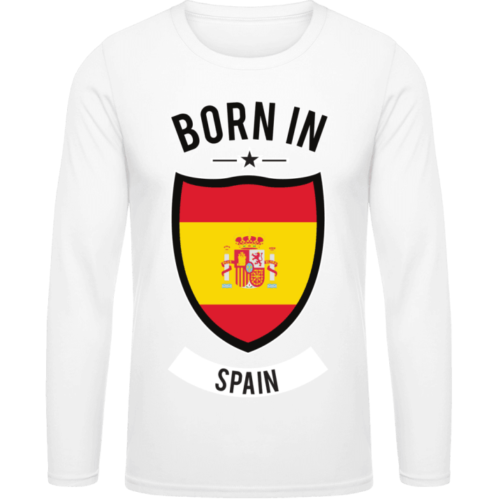 Born in Spain Langarmshirt contain pic