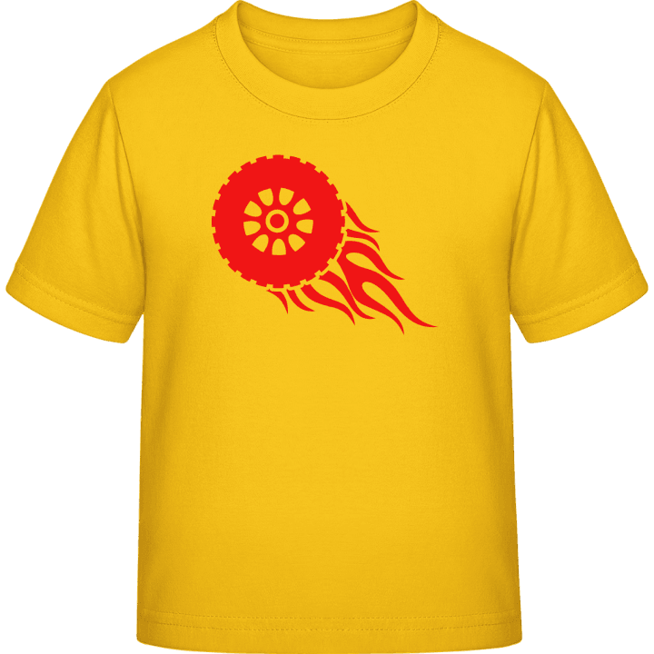 Burning Wheel T-shirt til børn 0 image