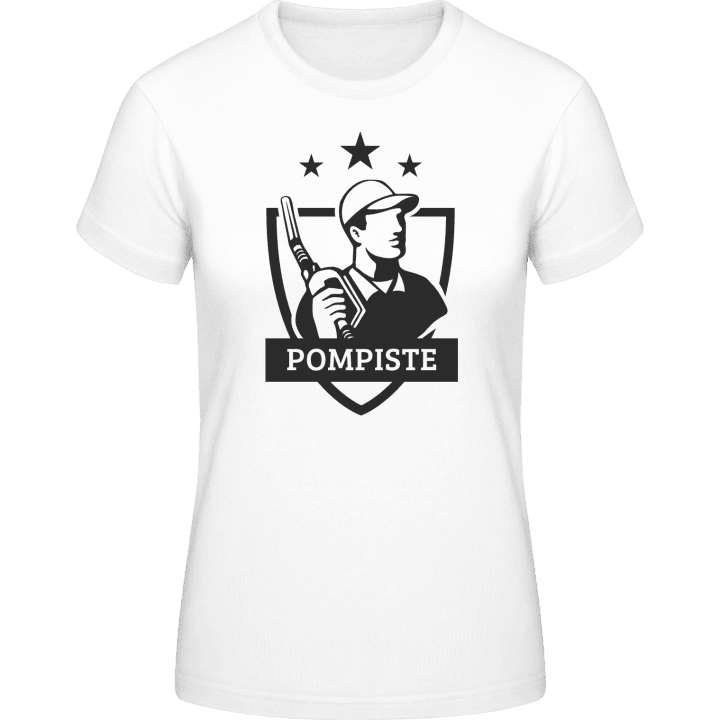 Pompiste blason T-shirt pour femme contain pic