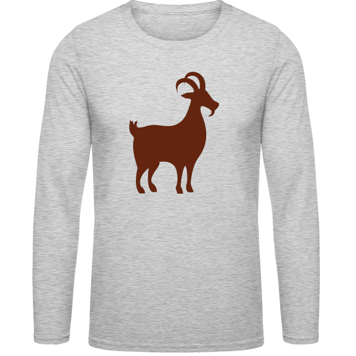 Goat Silhouette Long Sleeve Shirt 0 image