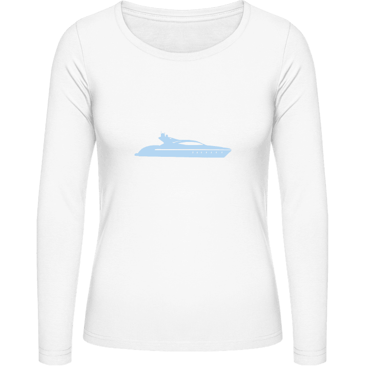 Luxury Yacht T-shirt à manches longues pour femmes 0 image