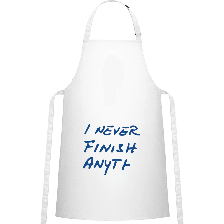 I Never Finish Anything Kitchen Apron 0 image