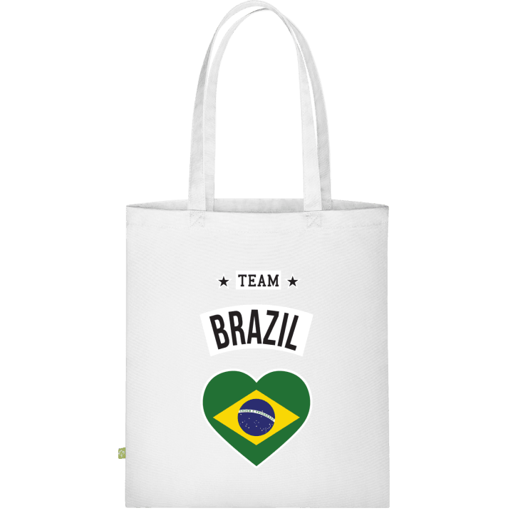 Team Brazil Heart Bolsa de tela contain pic