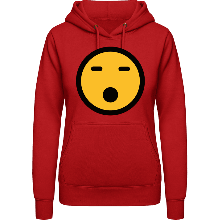 Tired Smiley Women Hoodie contain pic