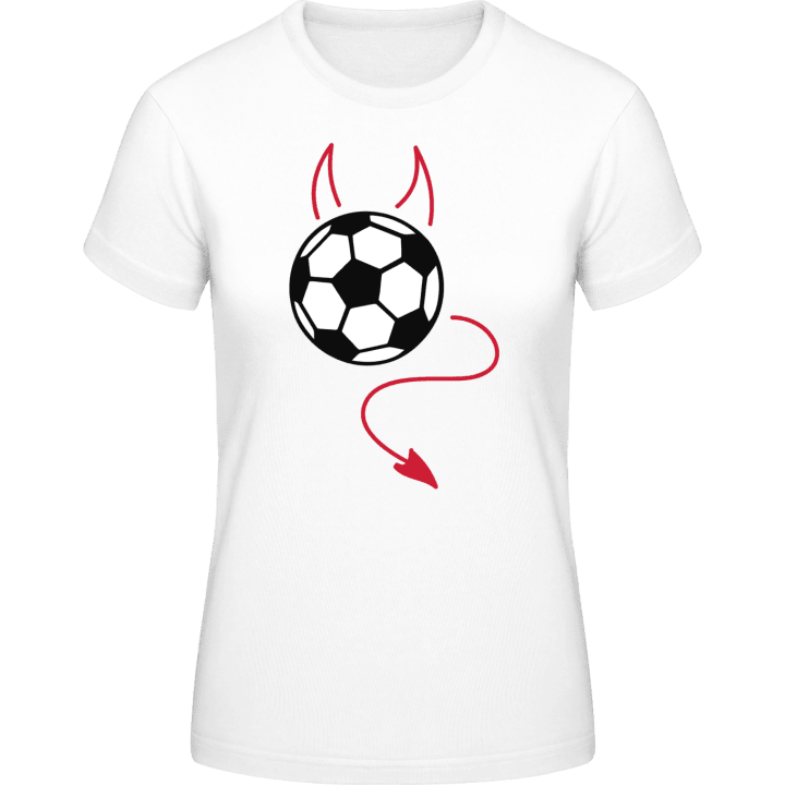 Football Devil T-shirt för kvinnor contain pic