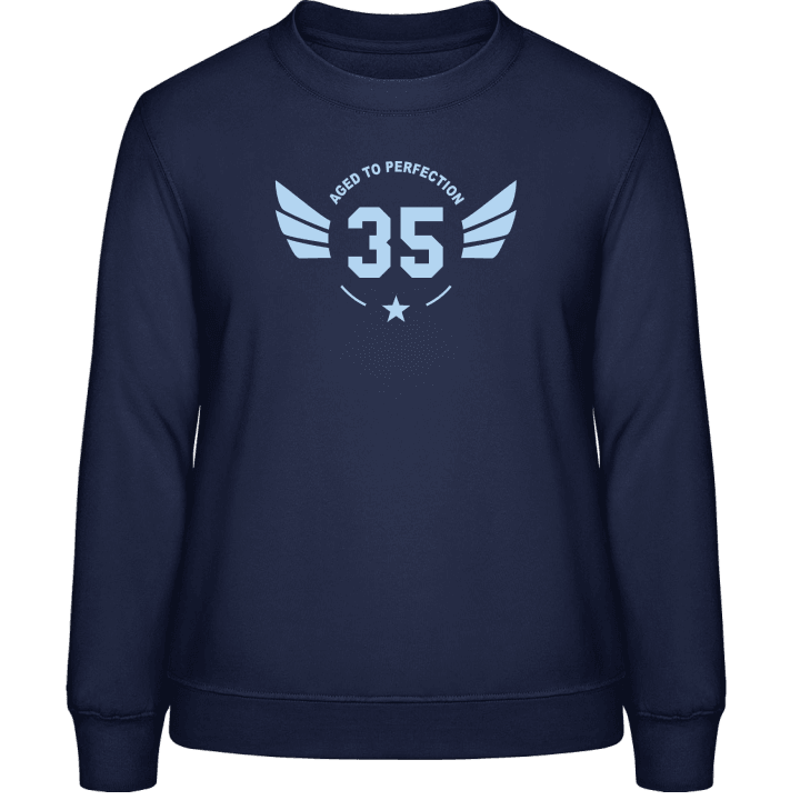 35 Aged to perfection Frauen Sweatshirt 0 image
