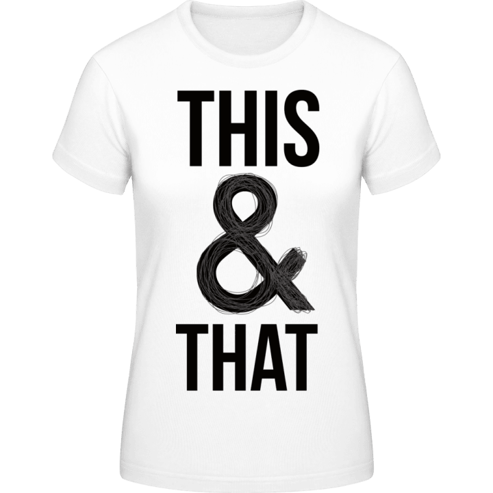 This & That Women T-Shirt 0 image