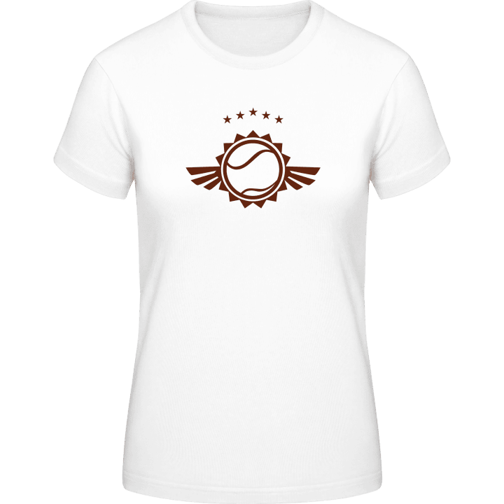 Tennis Ball Winged Logo Frauen T-Shirt contain pic