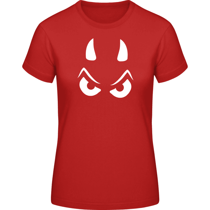 Little Devil Face T-shirt för kvinnor 0 image